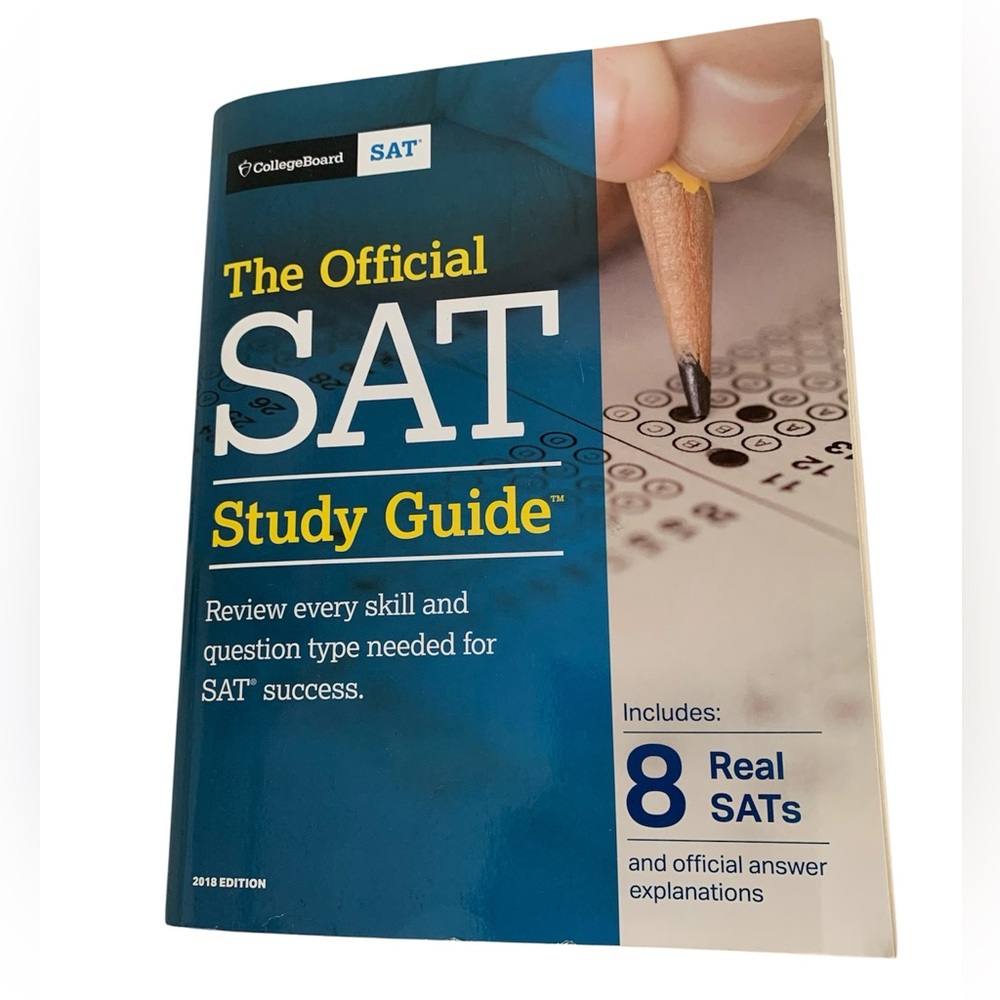 Official SAT Study Guide, 2018 Edition by The College Board (2017)